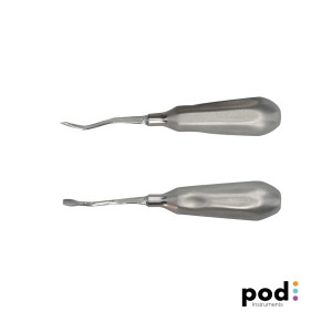 pod distal root elevator for upper premolars and molars